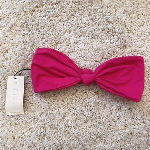 Indah hot pink (bow style) bikini top